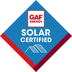 GAF Solar Certified Roofing Contractor Logo